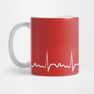 Wynonna Earp Christmas HeartBeat- Happy Earpmas! Mug